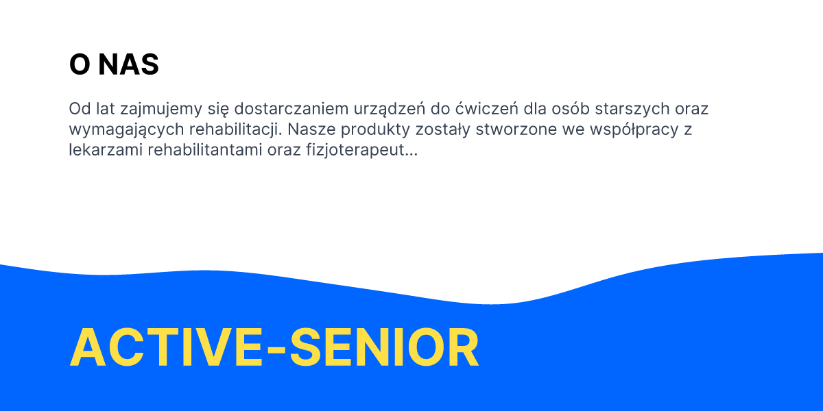 O Nas | Active Senior